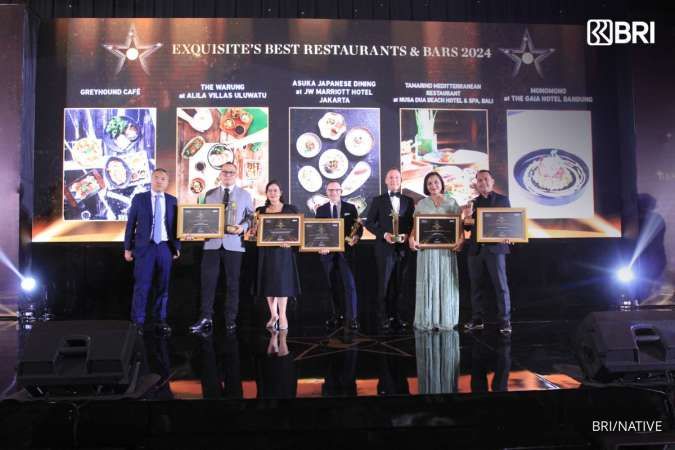 BRI & Exquisite’s Berikan Penghargaan pada Restoran Terbaik 2024 di Indonesia