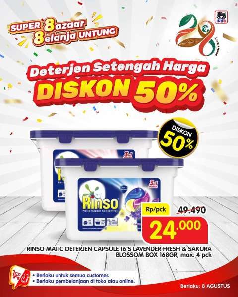 Promo 8.8 di Superindo 8 Agustus 2025