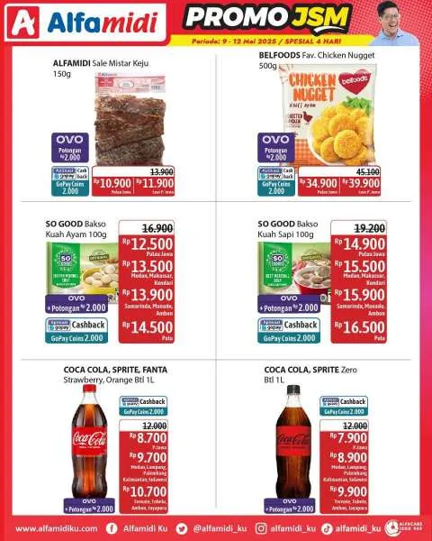 Promo JSM Alfamidi Hanya 4 Hari Periode 9-12 Mei 2025