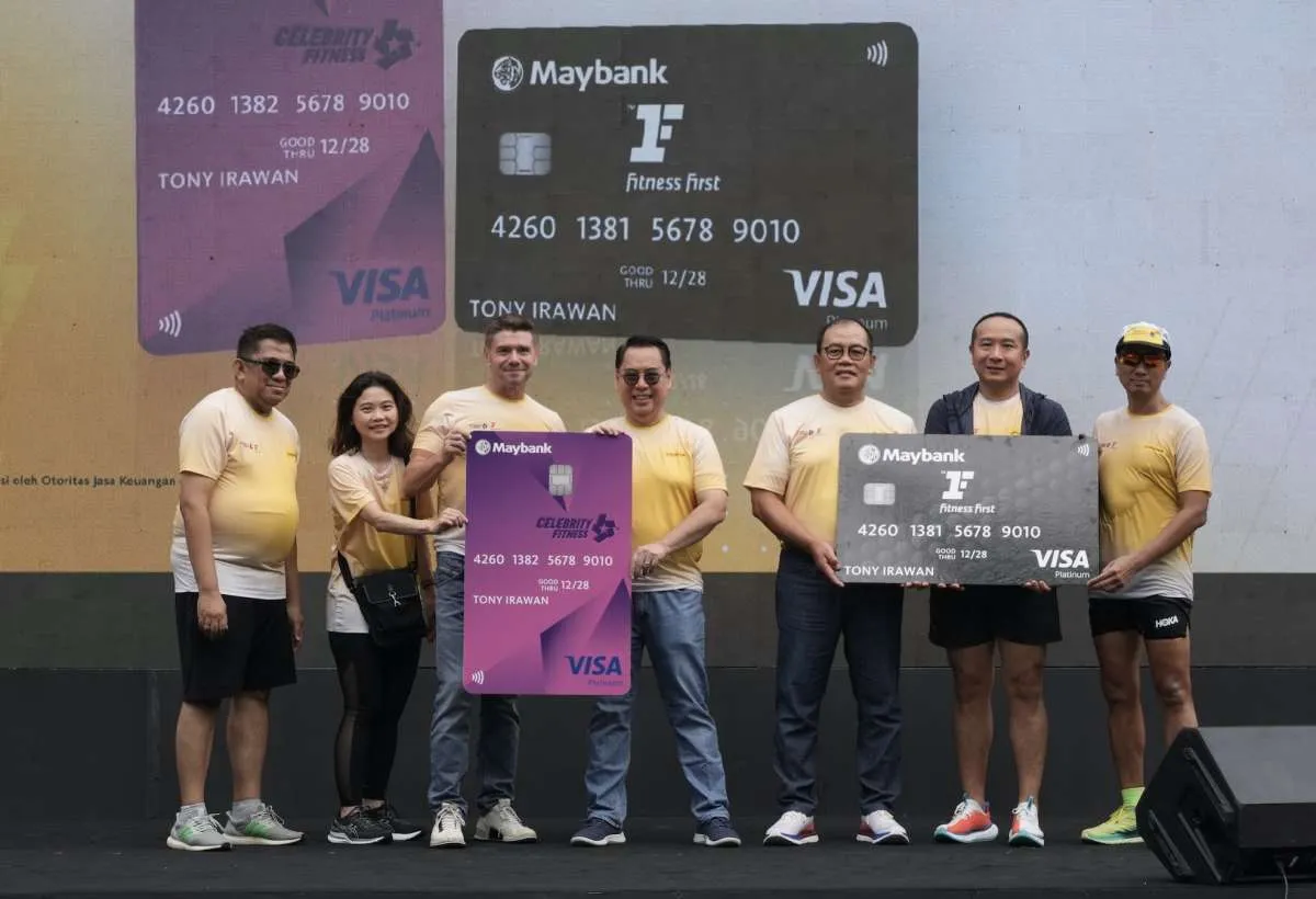 Maybank Indonesia Luncurkan Kartu Kredit Celebrity Fitness dan Fitness First 