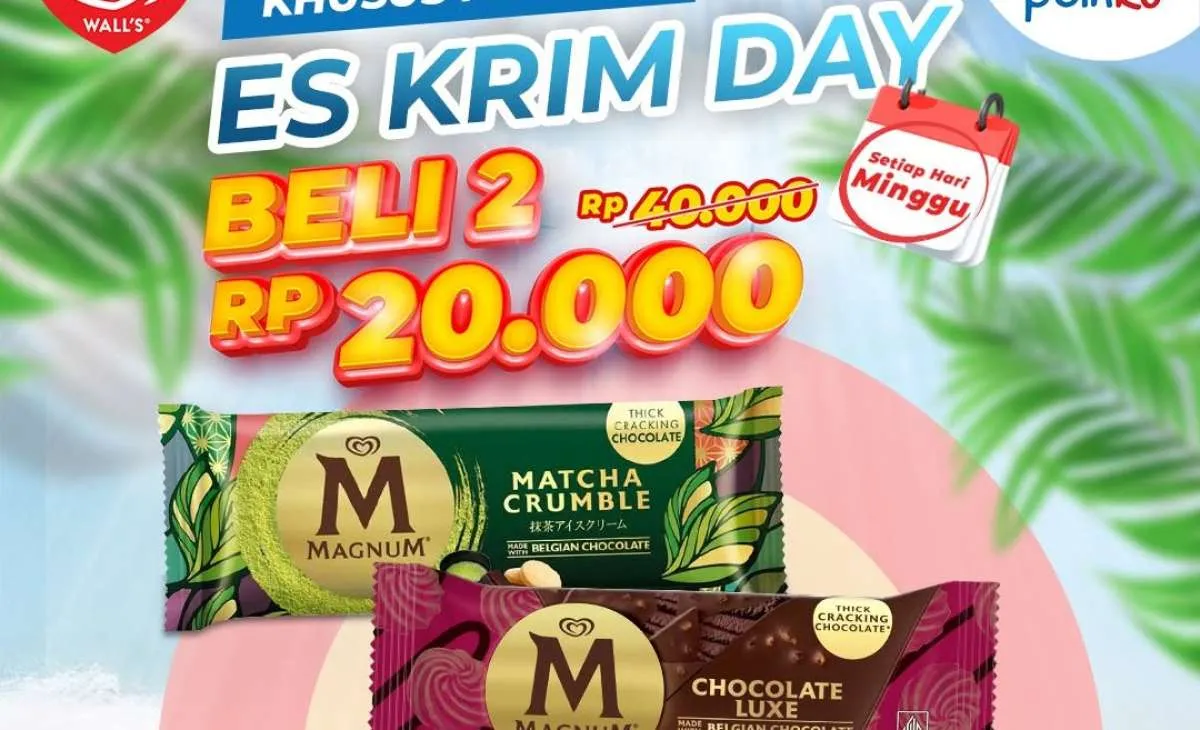 Promo Es Krim di Indomaret 26 Januari 2025, Magnum Beli 2 Lebih Murah Hanya Hari Ini