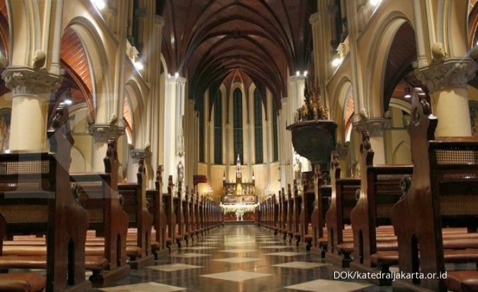 Simak jadwal misa Natal di Gereja Katedral  