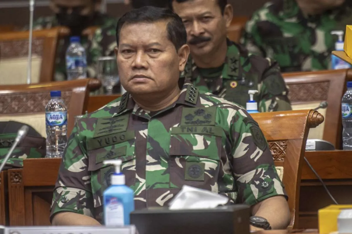 KSAL Yudo Margono Turut Awasi Pergerakan Kapal China Daishan Dao di Teluk Jakarta