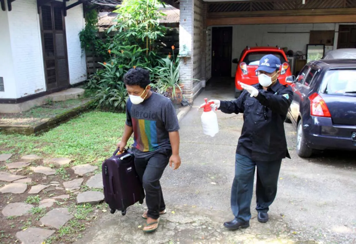 Total ada 50 orang di acara dansa yang dihadiri pasien positif corona 