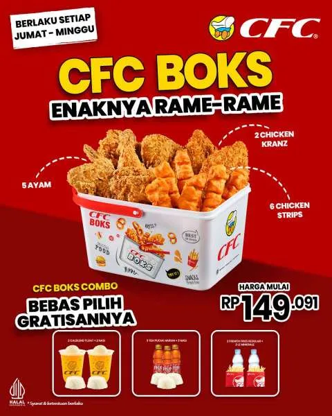 Promo CFC Boks September 2025