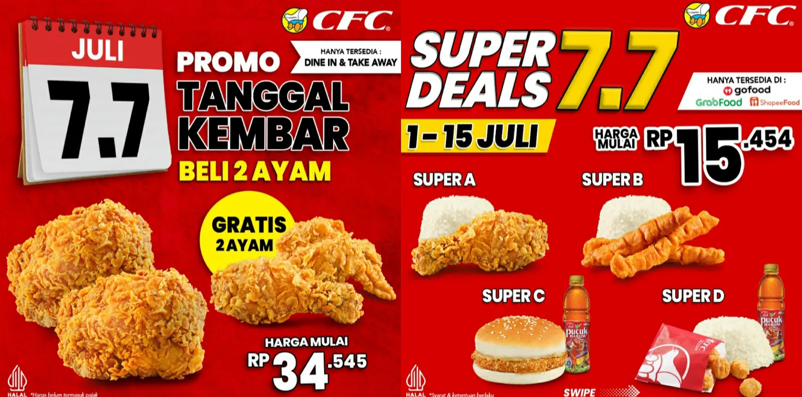 promo 7.7 CFC