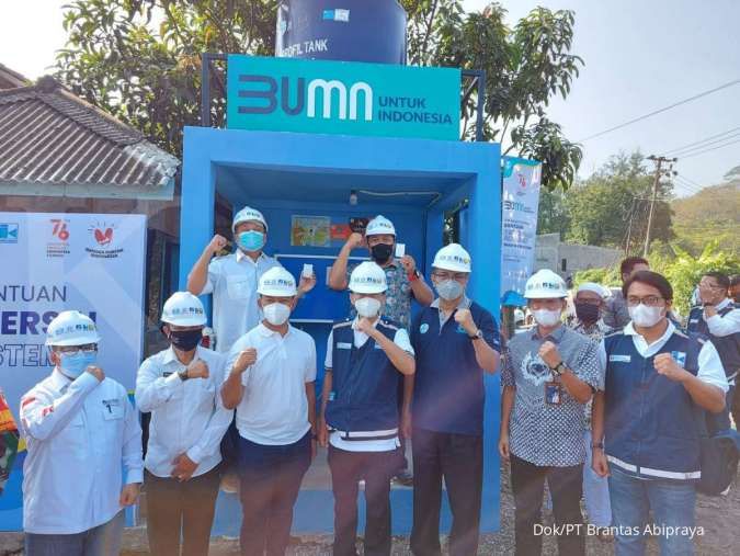 Gandeng Jamkrindo, Brantas Abipraya sediakan akses air bersih di Sukabumi