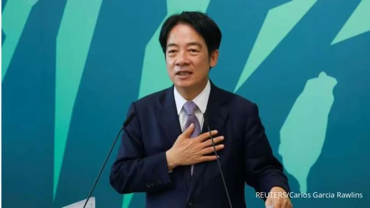 Lai Ching-te, Menangkan Pemilu Presiden di Taiwan