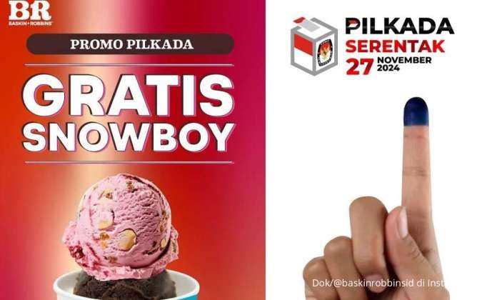 Promo Pilkada 2024 di Mako Bakery dan Baskin Robbins, Mulai Rp 11.000-an Saja