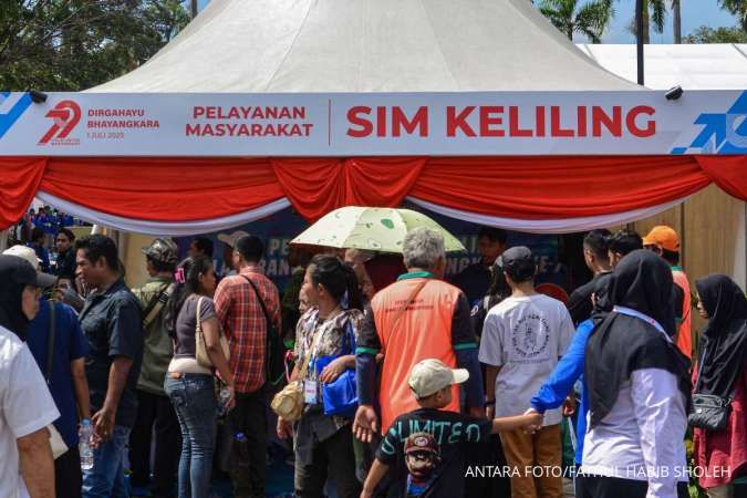 Perpanjang SIM Mudah Diurus Sendiri Di SIM Keliling Jakarta Hari Ini (9/7)