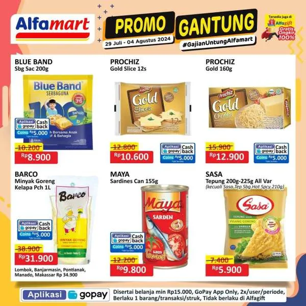 Promo Alfamart Gantung Periode 29 Juli-4 Agustus 2024