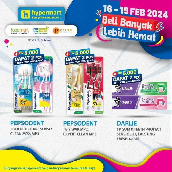 Promo Hypermart Beli Banyak Lebih Hemat Periode 16-19 Februari 2024