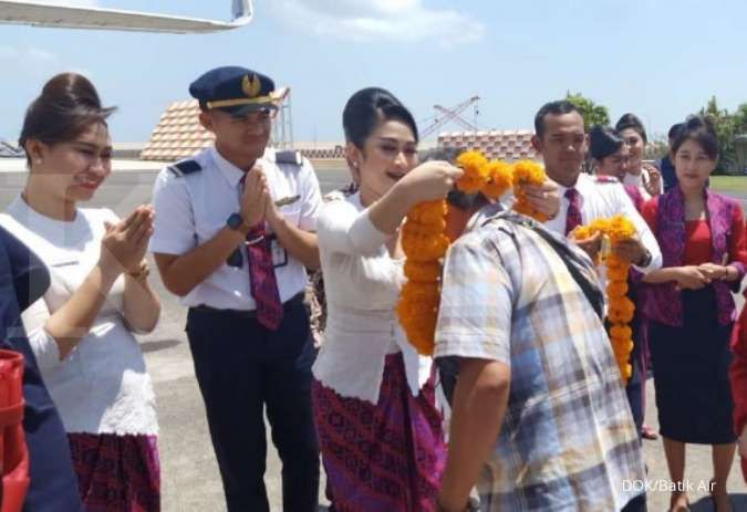 Batik Air meresmikan penerbangan perdana Denpasar ke Labuan Bajo