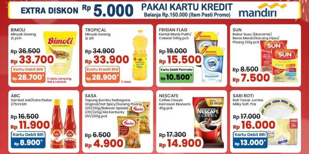 Promo JSM Indomaret Mulai Rp 4.900 dan Beli 2 Lebih Hemat, Berlaku 2-4 Februari 2024