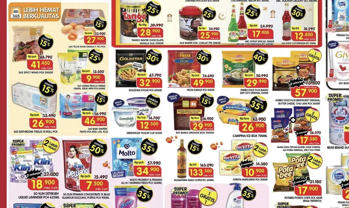 Katalog Promo Superindo Terbaru 28 Maret 2023, Diskon Besar di Awal Pekan