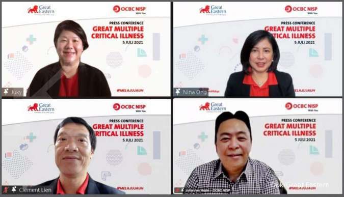  Gandeng OCBC NISP, Great Eastern Life Indonesia luncurkan asuransi penyakit kritis