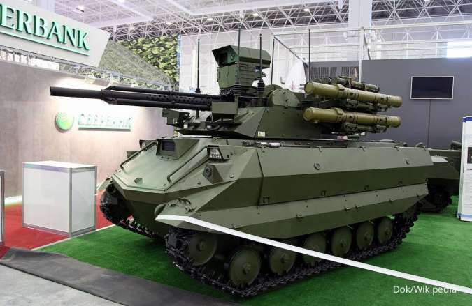 Uran-9, tank canggih tanpa awak yang jadi senjata utama unit baru militer Rusia