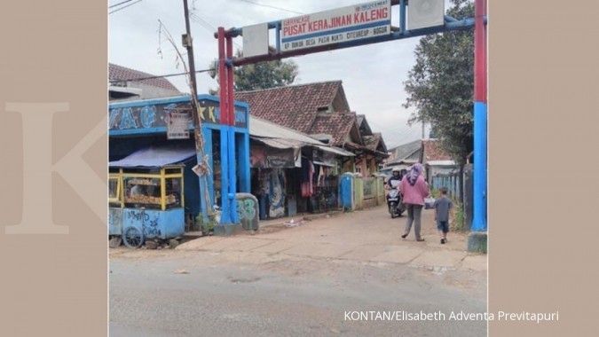 Intip keriuhan bisnis Kampung Kaleng di Bogor (2)