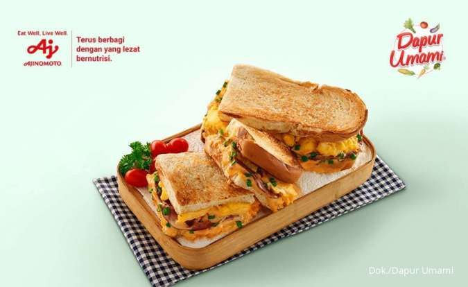 Resep Sandwich Panggang Isi Telur dan Daging, Ide Sarapan Lezat yang Penuh Gizi