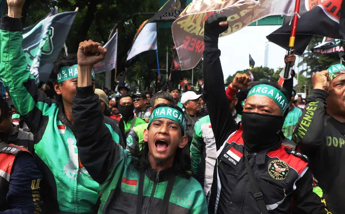 Ada Demo Ojol di Monas Hari Ini, Hindari Jalan Medan Merdeka