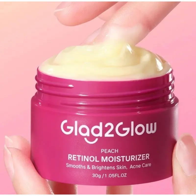 Glad2Glow Peach Retinol Moisturizer