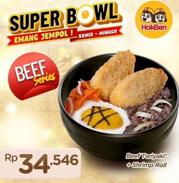 Promo HokBen Superbowl Januari 2025