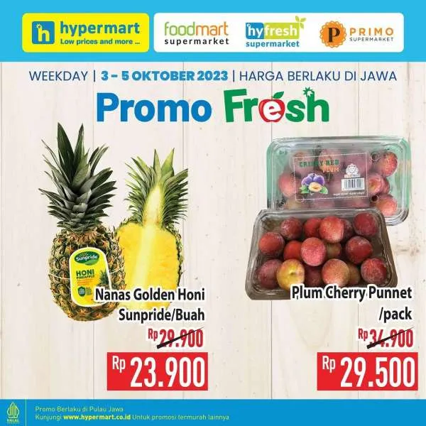 Promo Hypermart Hyper Diskon Weekday Periode 3-5 Oktober 2023