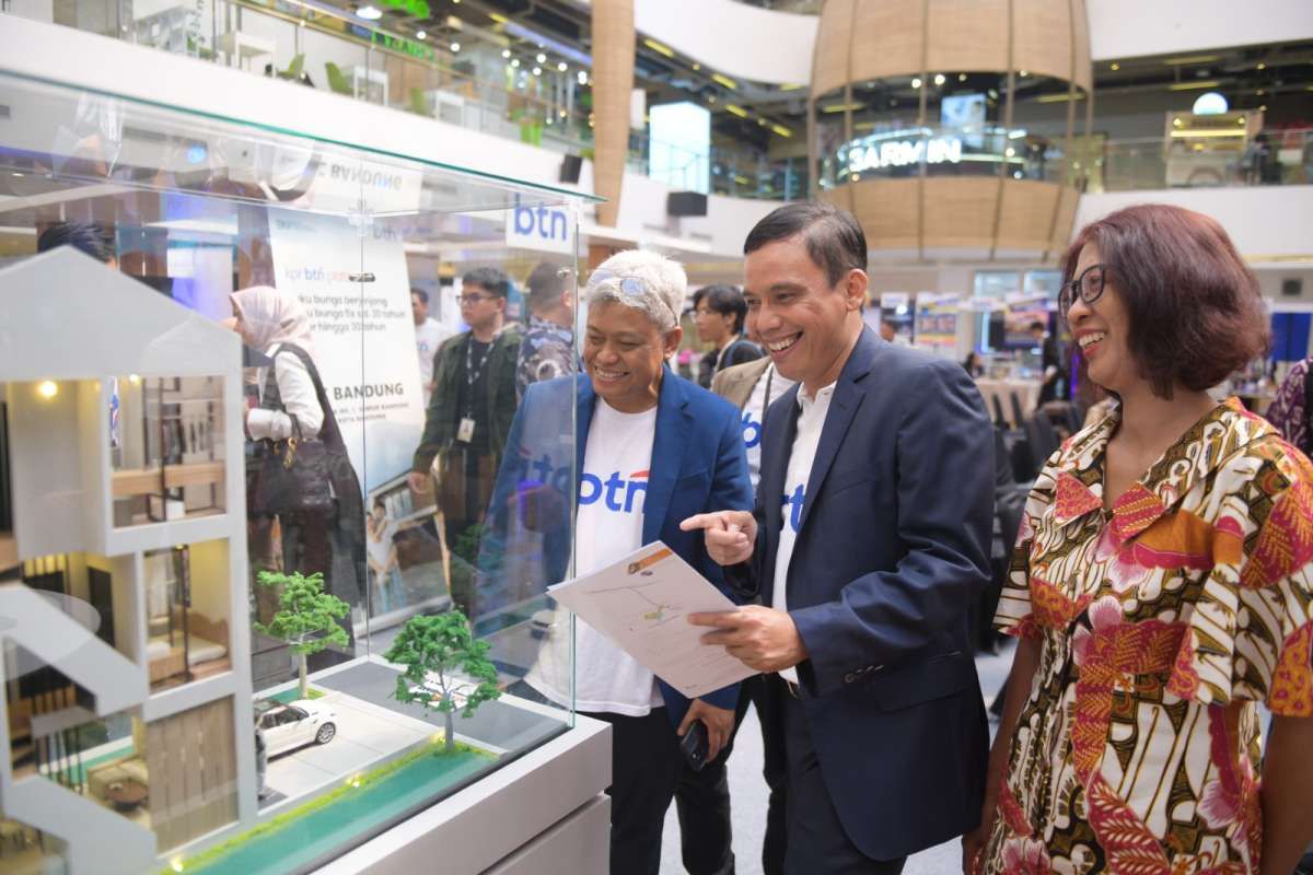 BTN Resmikan Serentak Sales Center di Tiga Kota Besar