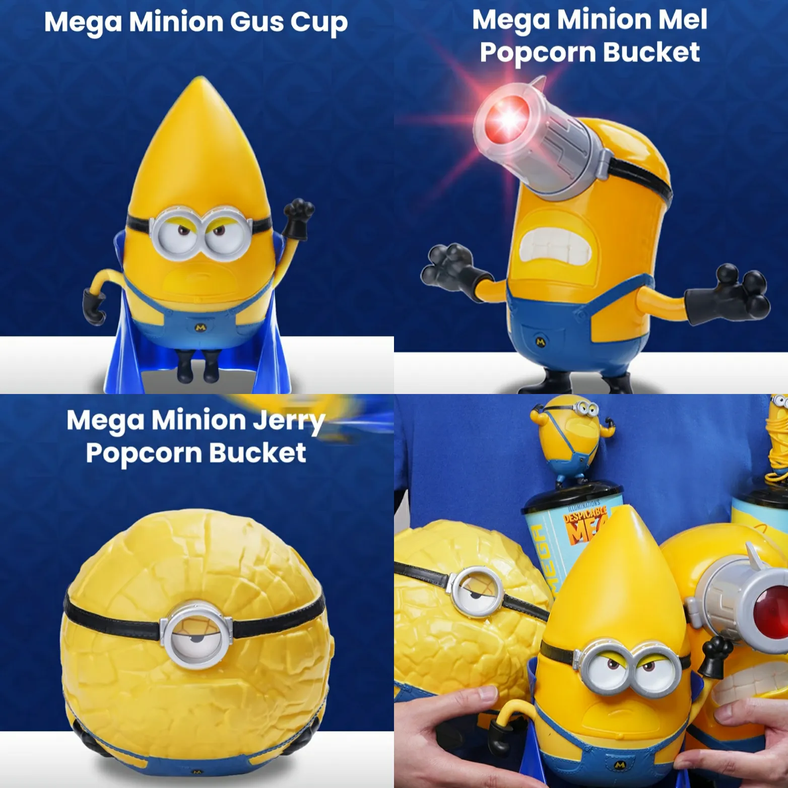 Promo XXI Merchandise Minions dari film Despicable Me 4