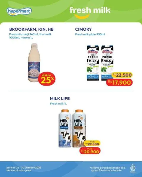 Promo JSM Hypermart Weekend Periode 24-27 Oktober 2025