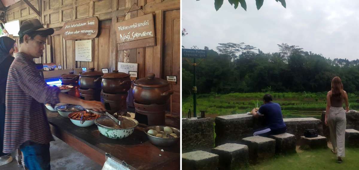 Kuliner dengan Pemandangan Spektakuler