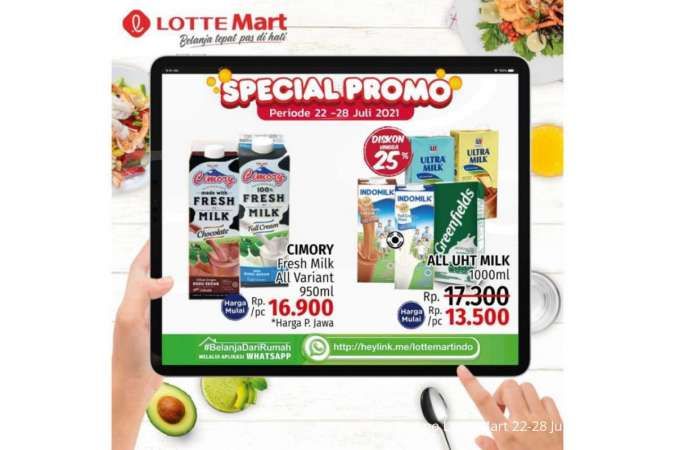 Promo Lotte Mart weekday 26 Juli 2021, diskonan hari kerja!