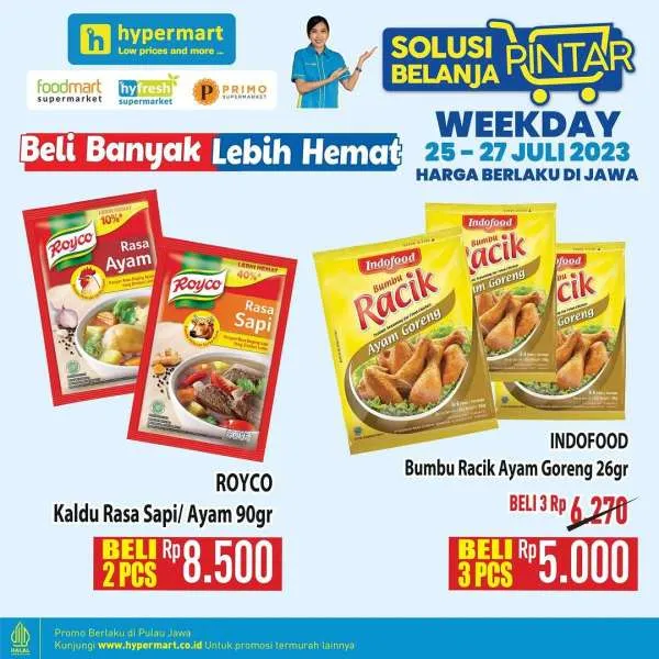 Promo Hypermart Beli Banyak Lebih Hemat Periode 25-27 Juli 2023