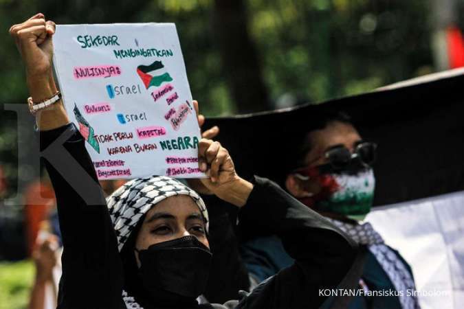 Penjualan Sorban Keffiyeh Palestina di AS Meroket 