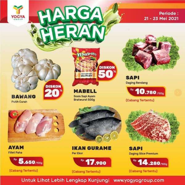 Promo JSM Yogya Supermarket Harga Heran 21-23 Mei 2021, diskonan weekend!