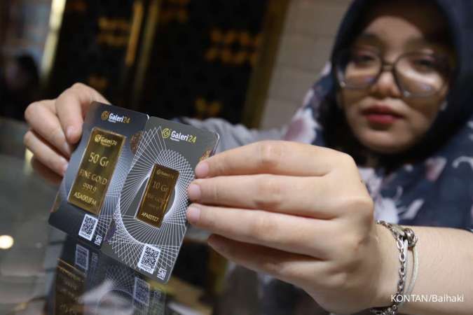 Intip Harga Emas Hari Ini di Pegadaian Sabtu (4/10) Antam, UBS dan GALERI 24
