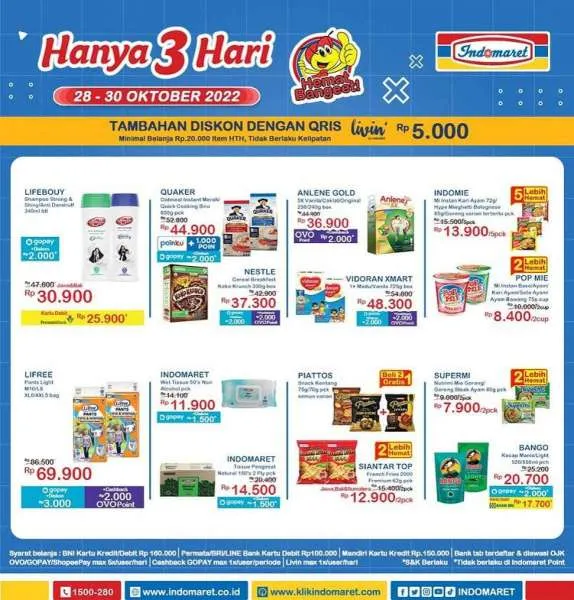 Katalog Promo JSM Indomaret 28-30 Oktober 2022