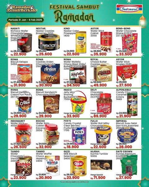 Promo Indomaret Sambut Ramadan 31 Januari-6 Februari 2025