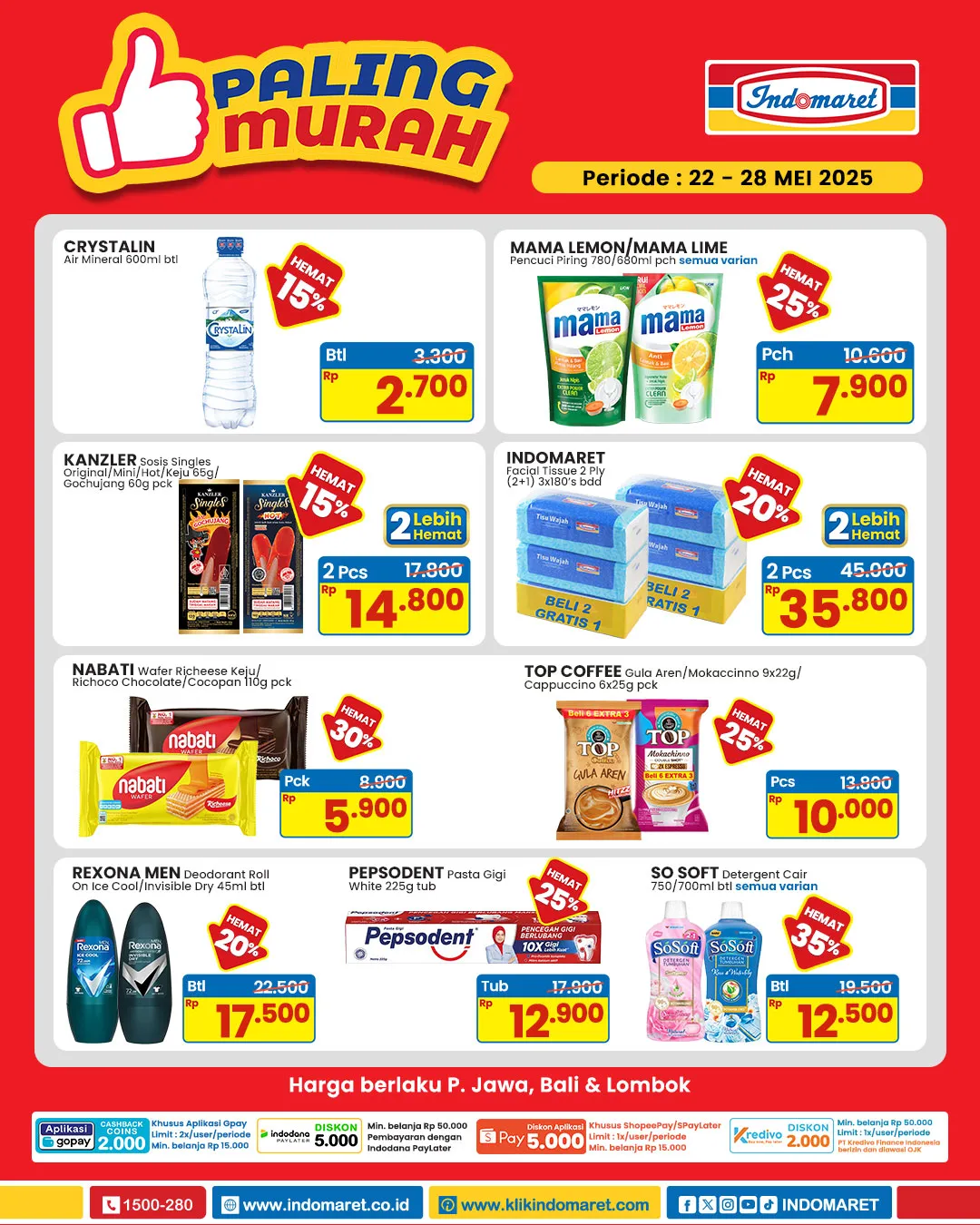 Promo Indomaret 22-28 Mei 2025 Paling Murah