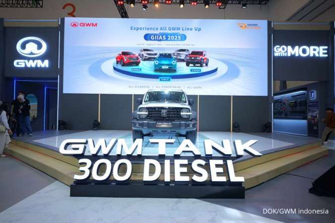 GWM Tank 300 Diesel Ramaikan GIIAS 2025, Hadirkan Mesin dan Teknologi Mutakhir