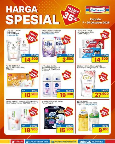 Promo Indomaret Harga Spesial 7-20 Oktober 2025