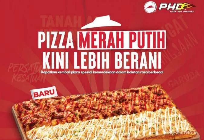 Promo Baru Pizza Hut Agustus 2022, Aneka Menu Merah Putih dari Minuman hingga Pizza
