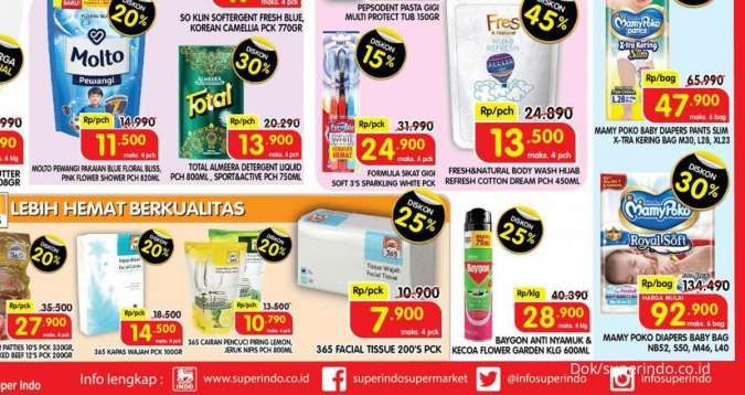 Promo Superindo Terbaru Berlaku 14-17 Maret 2022