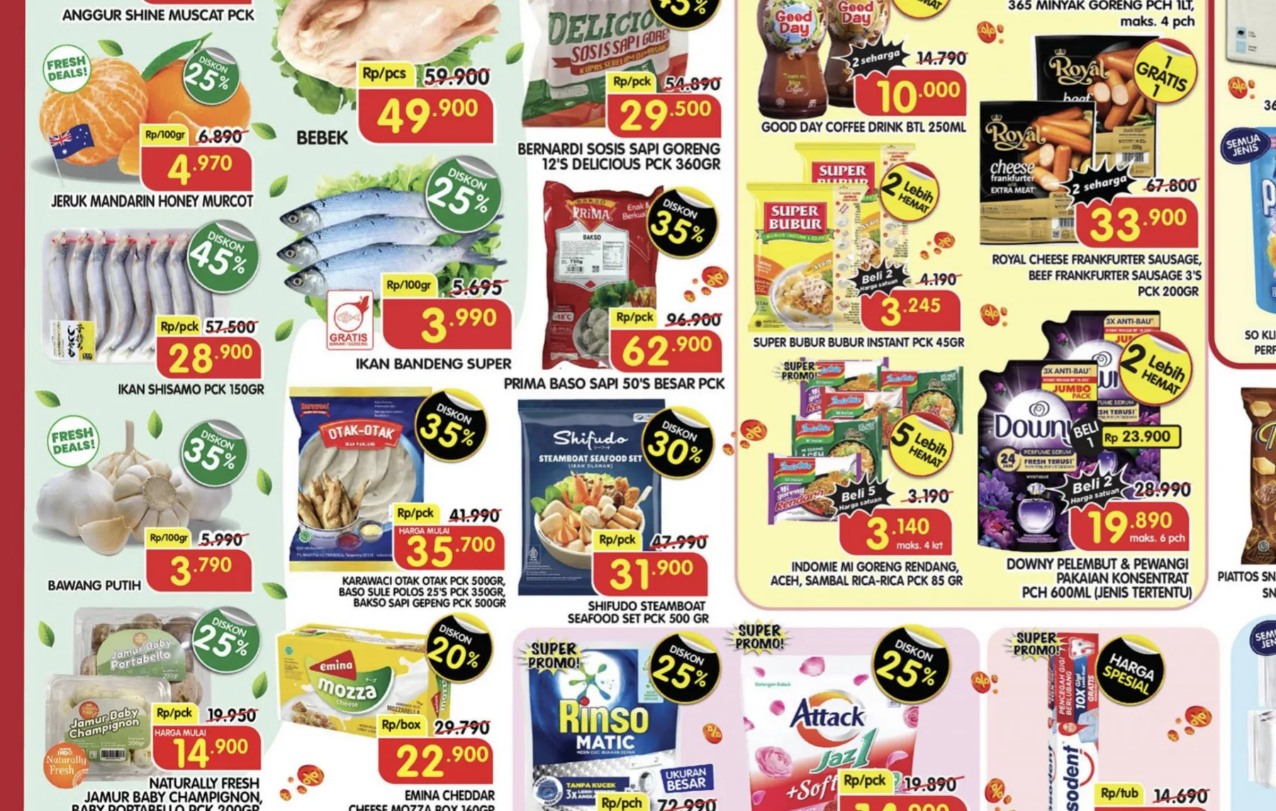 Promo Superindo Weekday Periode 15-18 September 2025