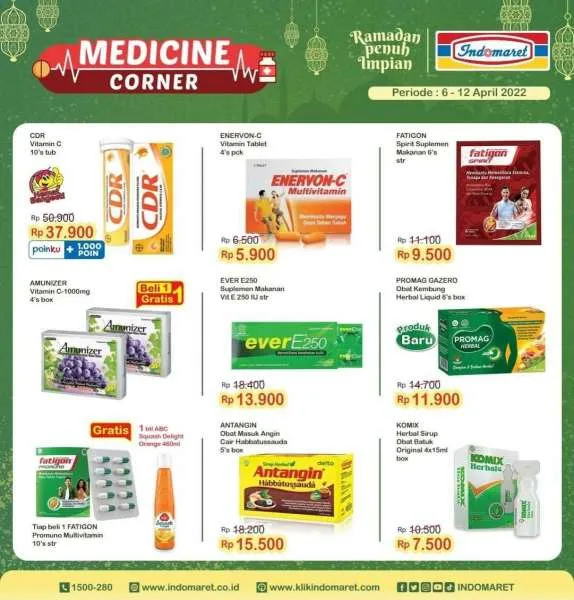 Promo Indomaret Super Hemat Periode 6-12 April 2022