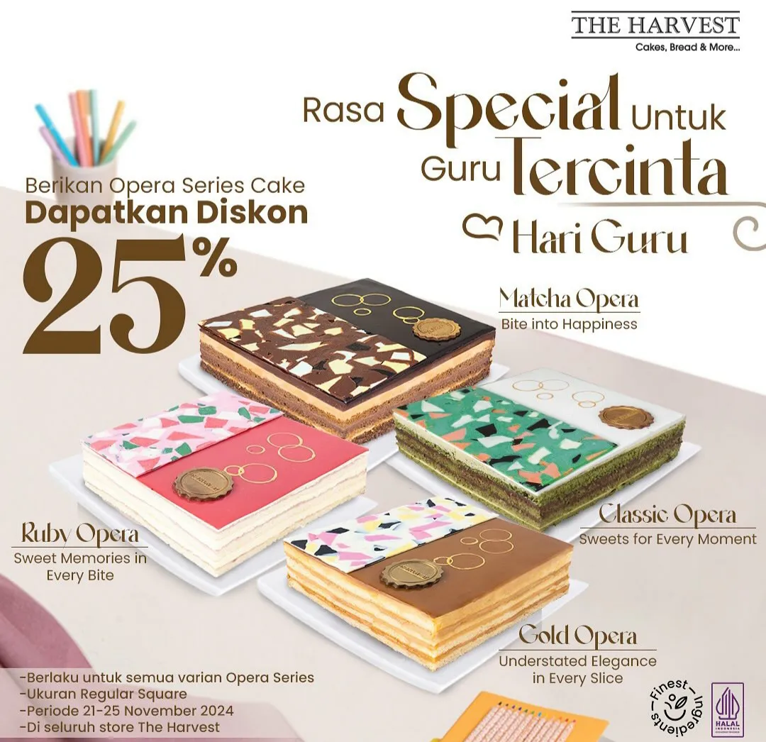 The Harvest edisi hari guru