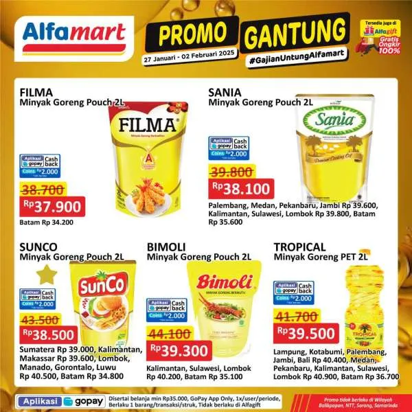 Promo Alfamart Gantung Periode 27 Januari-2 Februari 2025