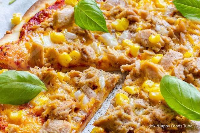 Pengen Bikin Pizza Tapi Tak Punya Oven? Ini Resep Bikin Pizza Tuna Tanpa Oven