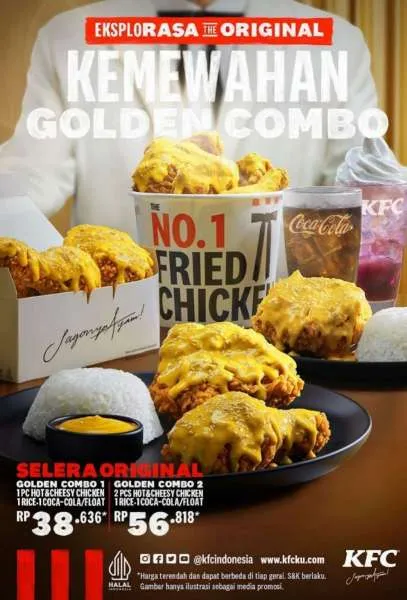 Promo KFC Desember 2022 Paket Golden Combo