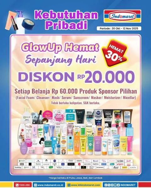 Promo Indomaret Super Hemat Periode 30 Oktober-12 November 2025